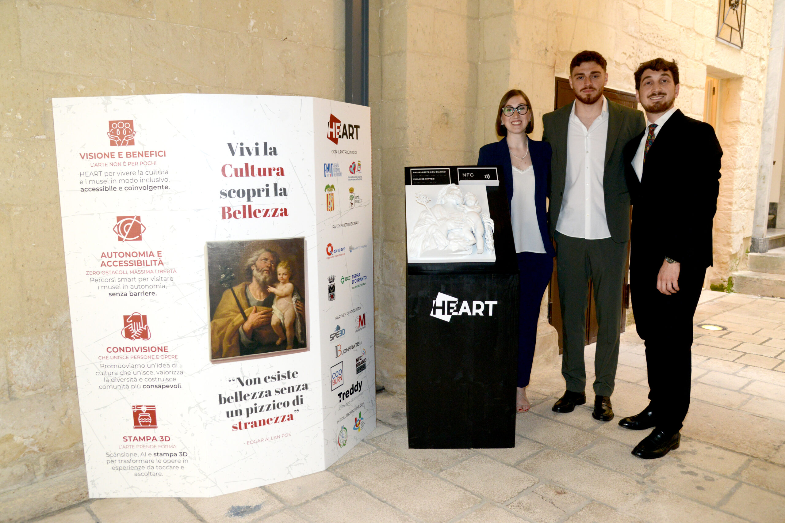 Dare forma all’arte per tutti: la rivoluzione accessibile di HEART